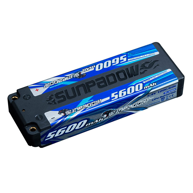 5600mAh 7.4V 车辆模型动力锂电池蓝标