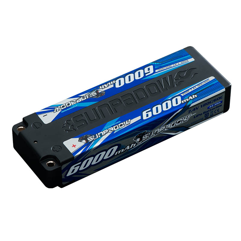 6000mAh 7.4V 车辆模型动力锂电池蓝标