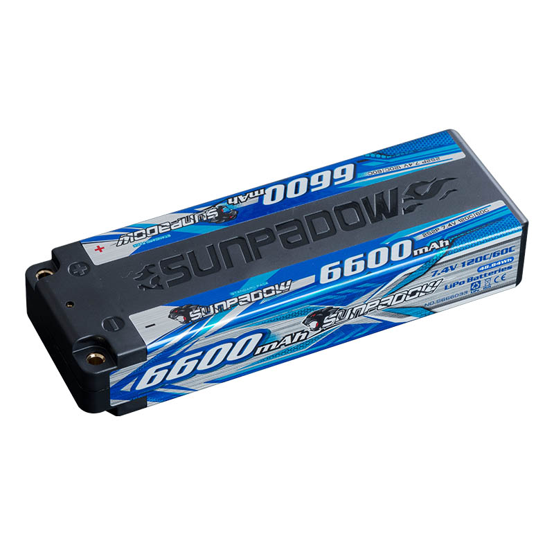 6600mAh 7.4V 车辆模型动力锂电池蓝标