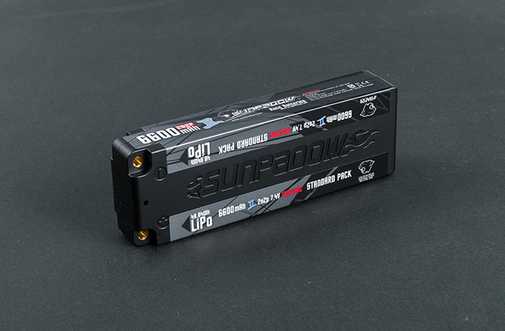6600mAh 7.4V 车辆模型动力锂电池黑标